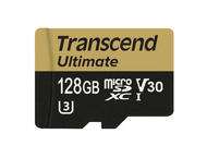 Карти памет 128GB microSDXC Transcend Ultimate UHS-I U3M