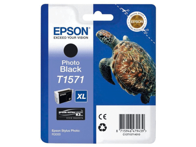 Консумативи Оригинален консуматив Epson T1571 Photo Black