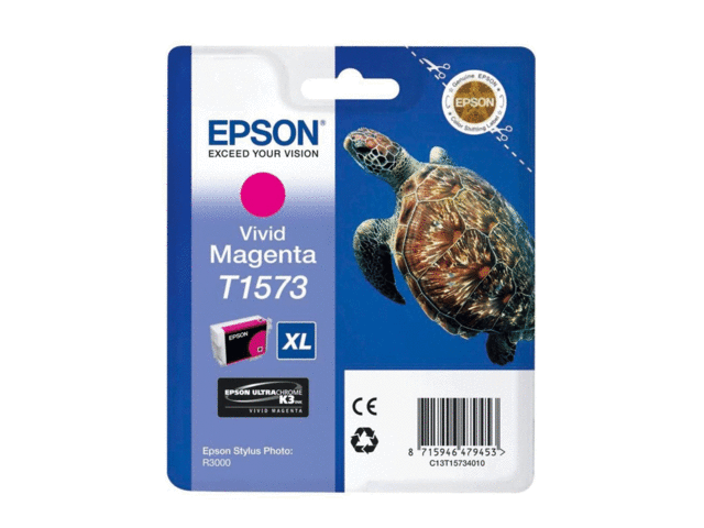 Консумативи Оригинален консуматив Epson T1573 Vivid Magenta