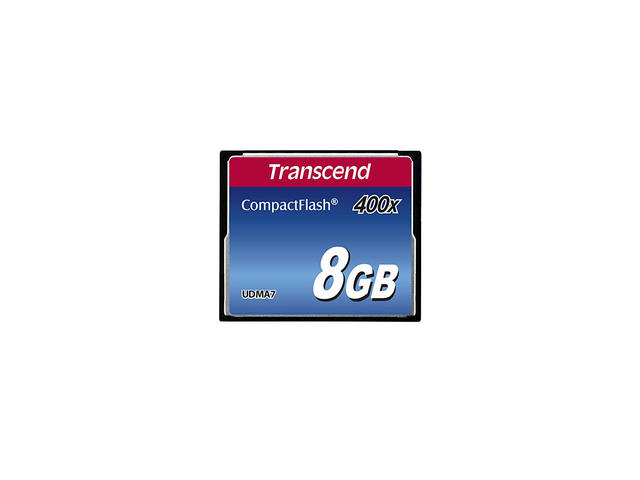Карти памет 8GB CompactFlash Transcend 400x