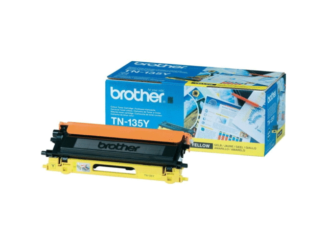Консумативи Оригинален Brother TN-135Y Toner Cartridge