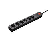 Разклонители Hama 6-Way Power Strip, със защита, 5 метра