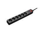 Разклонители Hama 6-Way Power Strip, със защита, 5 метра