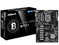 Дънни платки ASRock H110 Pro BTC+