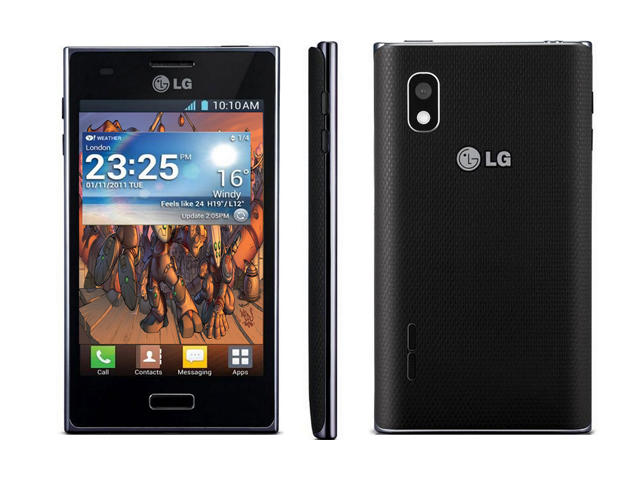 Смартфони LG Optimus Black L7 P700 2.4GB, черен цвят