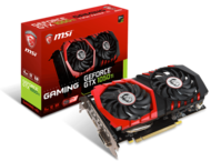 Видео карти MSI GeForce GTX 1050 Ti GAMING 4G