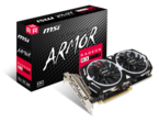 Видео карти MSI Radeon RX 570 ARMOR 4G OC