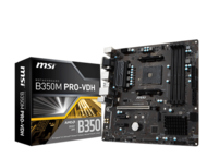 Дънни платки MSI B350M PRO-VDH