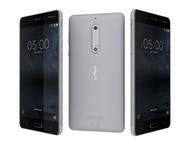 Смартфони Nokia 5 DS, сребрист цвят