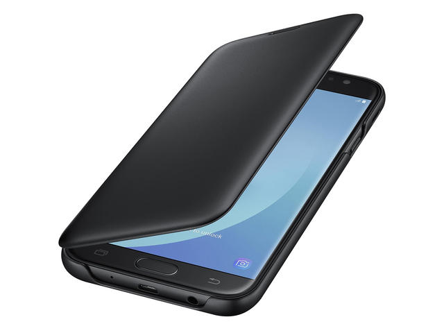 Калъфи Samsung Wallet Cover Galaxy J7 (2017) EF-WJ730, в черно