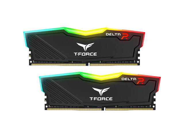 Оперативна памет 16GB (2x8GB) DDR4 2666MHz Team Group Delta RGB Black