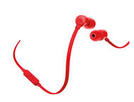 Слушалки JBL T110, в червено