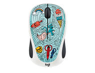 Мишки Logitech M238 Doodle Collection, BAE-BEE BLUE 