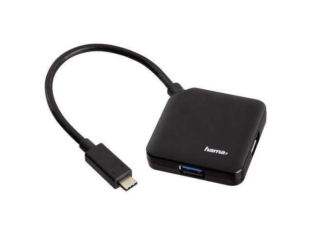 Джаджи Hama USB 3.1 Type-C Hub 1:4