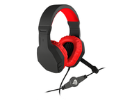 Слушалки Genesis Argon 200, в черно-червено