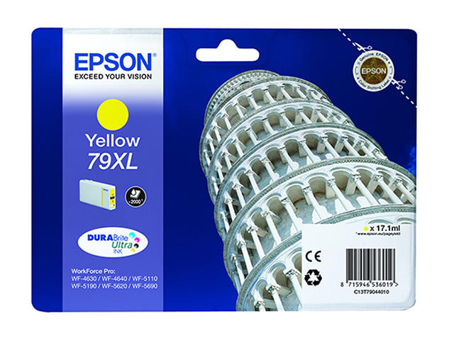 Консумативи Оригинален Epson Singlepack Yellow 79XL DURABrite