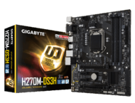 Дънни платки Gigabyte GA-H270M-DS3H