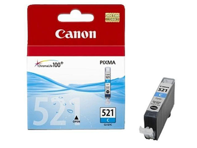 Консумативи Оригинален Canon Ink Tank CLI-521 Cyan