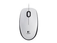 Мишки Logitech M100, в бяло
