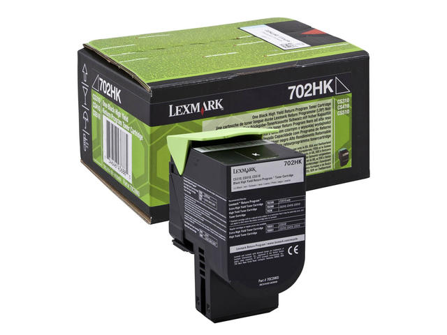 Консумативи Оригинален Lexmark 702HK Black