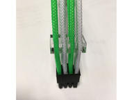 Кабели за компоненти Gelid Cable 6+2 Pin VGA (PCI-e) with Green/White Sleeving 