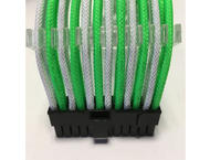 Кабели за компоненти Gelid Cable 24 Pin with Green/White Sleeving
