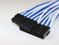 Кабели за компоненти Gelid Cable 24 Pin with Blue/White Sleeving 