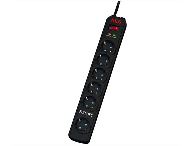 Разклонители AEG Protect Basic, 6x GE