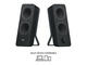 Колони Logitech Z207, в черно