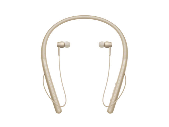 Слушалки Sony h.ear in 2 Wireless, в златисто