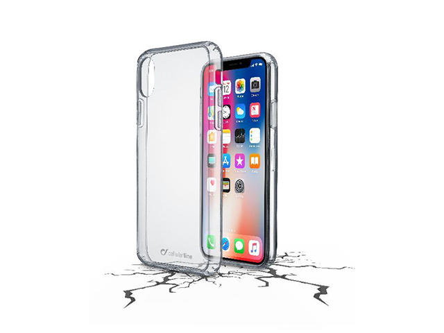 Калъфи Cellular line Clear Duo за iPhone X