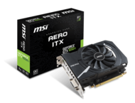 Видео карти MSI GeForce GTX 1050 Ti AERO ITX 4G OC