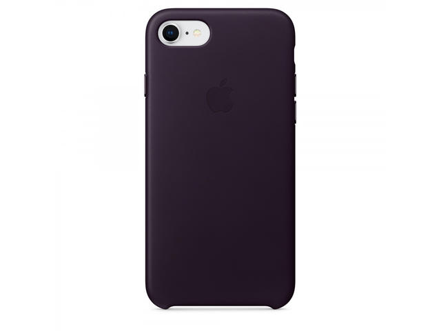Калъфи Apple iPhone 8 / 7 Leather Case, в лилаво