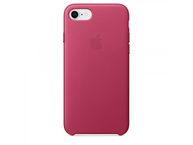 Калъфи Apple iPhone 8 / 7 Leather Case, в розово