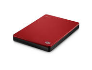 Външни HDD 1TB Seagate Backup Plus, в червено