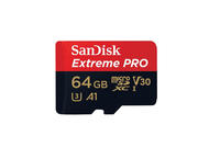 Карти памет 64GB microSDXC SanDisk Extreme Pro UHS-I V30 A1
