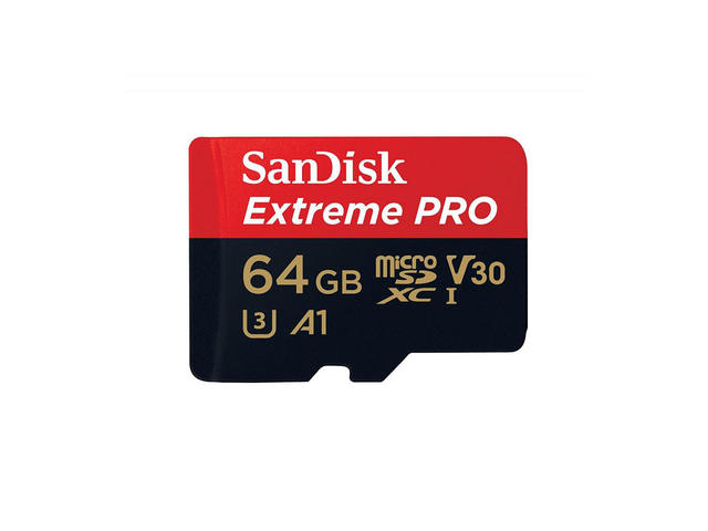 Карти памет 64GB microSDXC SanDisk Extreme Pro UHS-I V30 A1
