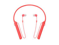 Слушалки Sony WI-C400, в червени