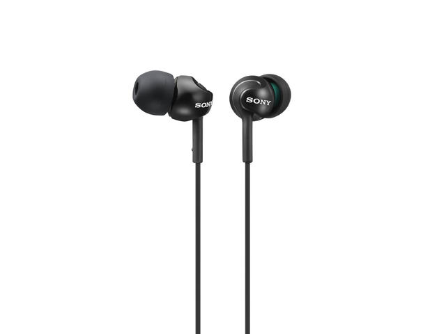 Слушалки Sony MDR-EX110LP, в черно