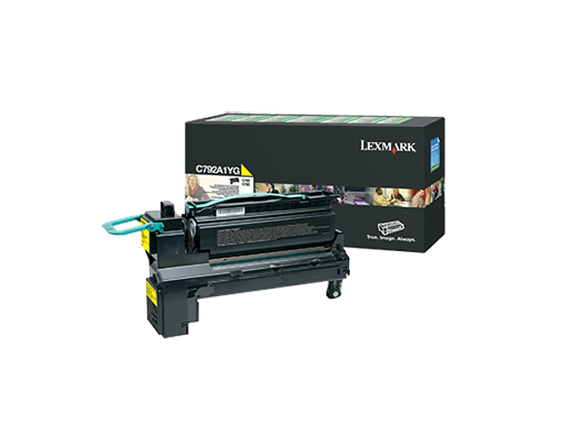 Консумативи Оригинален Lexmark C792, X792 Yellow