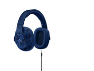 Слушалки Logitech G433 Gaming Headset, в синьо-камуфлаж