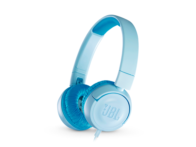 Слушалки JBL JR300, в синьо
