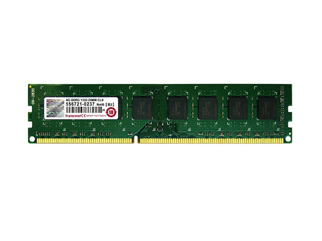 Оперативна памет 4GB DDR3 1333MHz Transcend 240 pin DIMM