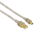 Кабели и Адаптери HAMA 41534 USB-A мъжко - USB-B mini мъжко, 3 м