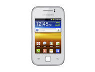 Смартфони Samsung Galaxy Y (GT-S5360) 180MB, бял цвят
