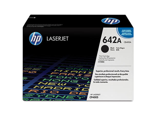Консумативи Оригинален HP 642A Black LaserJet