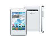 Смартфони LG Optimus L3 E405 1GB, бял цвят, две SIM карти