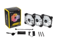 Вентилатори Corsair HD120 RGB LED High Performance 120mm PWM Fan - Three Pack