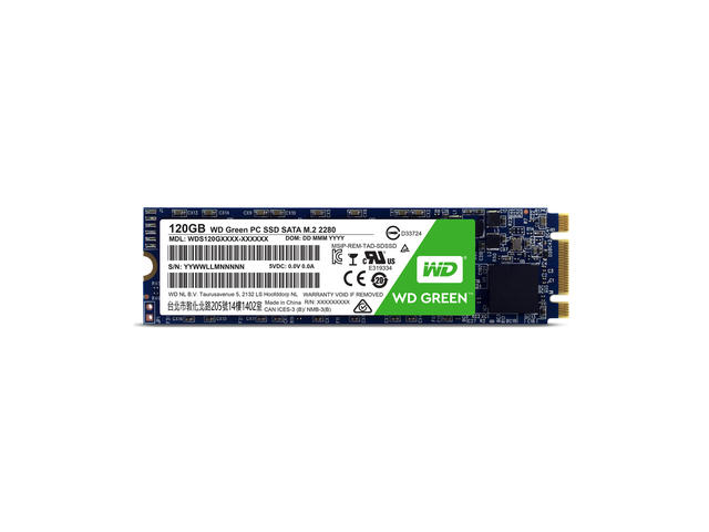 SSD 120GB WD Green M.2 SATA