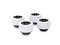 Фитинги EKWB EK-HDC Fitting 16mm G1/4 - White (4-pack)